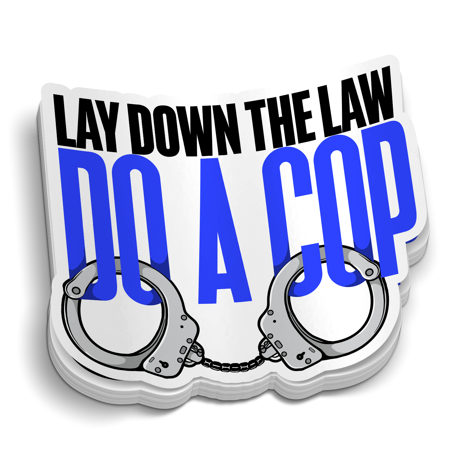 Cop popular sticker