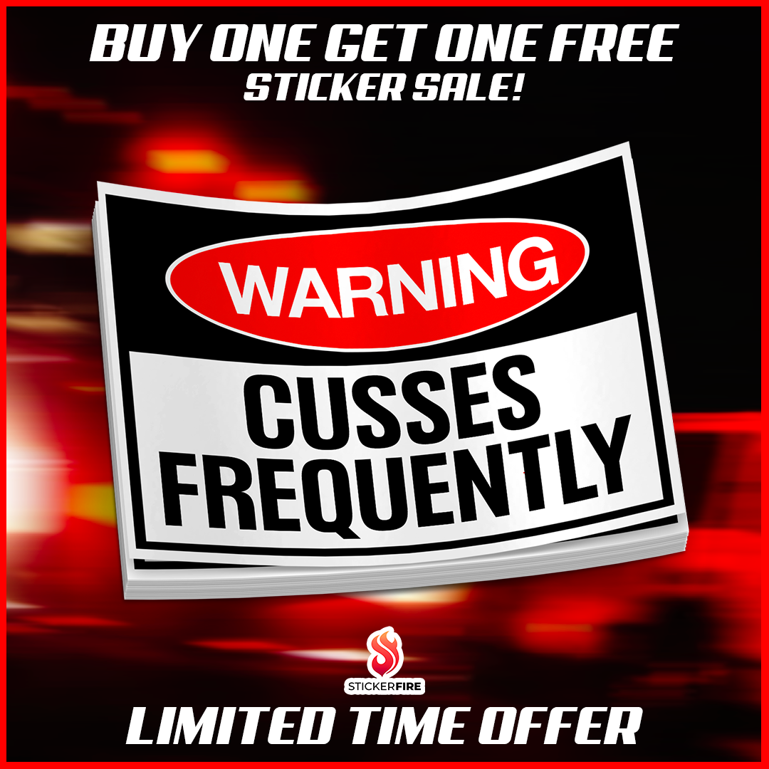 Cuse Signe Warning: Cusses Frequently