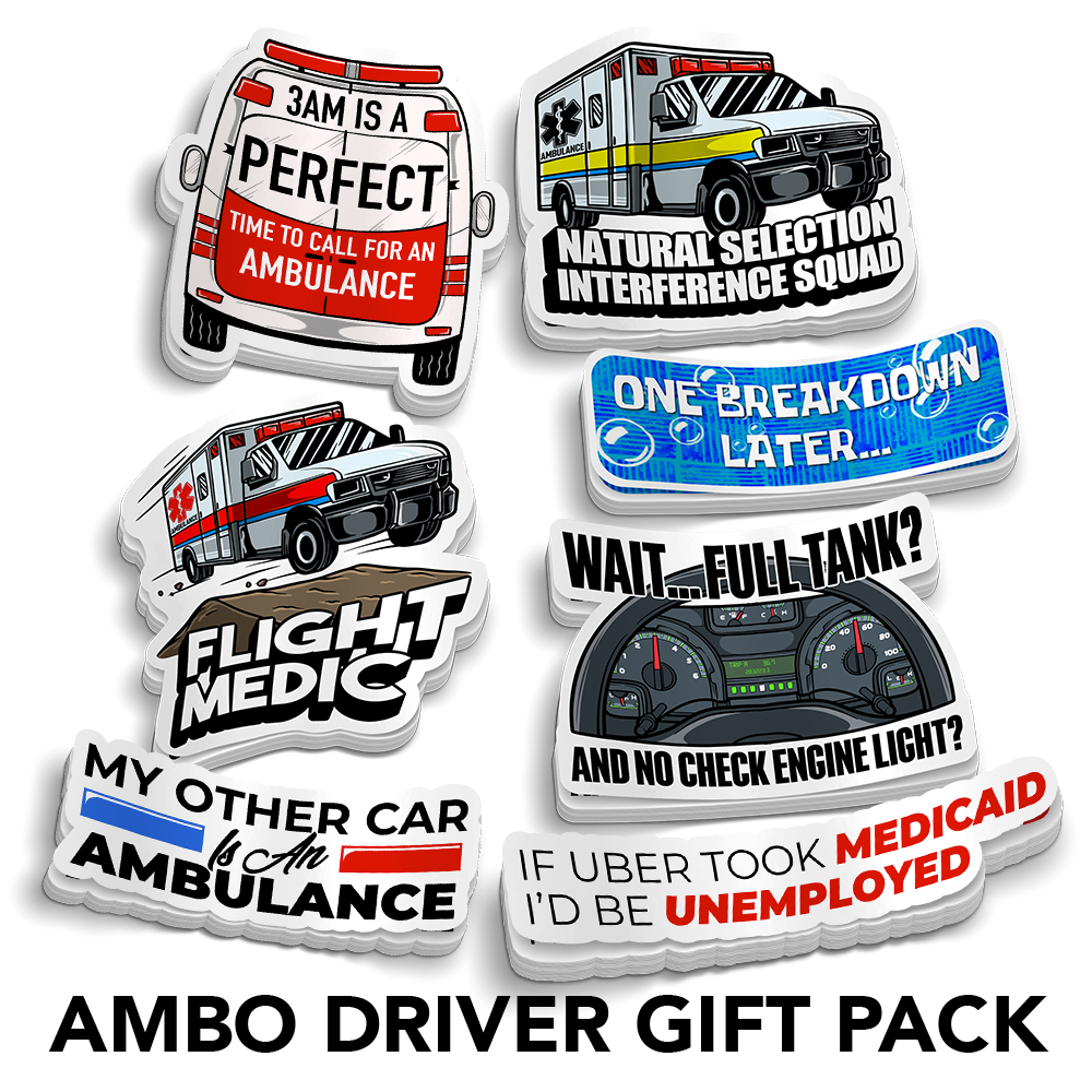 Ambulance Driver | Sticker Gift Packs