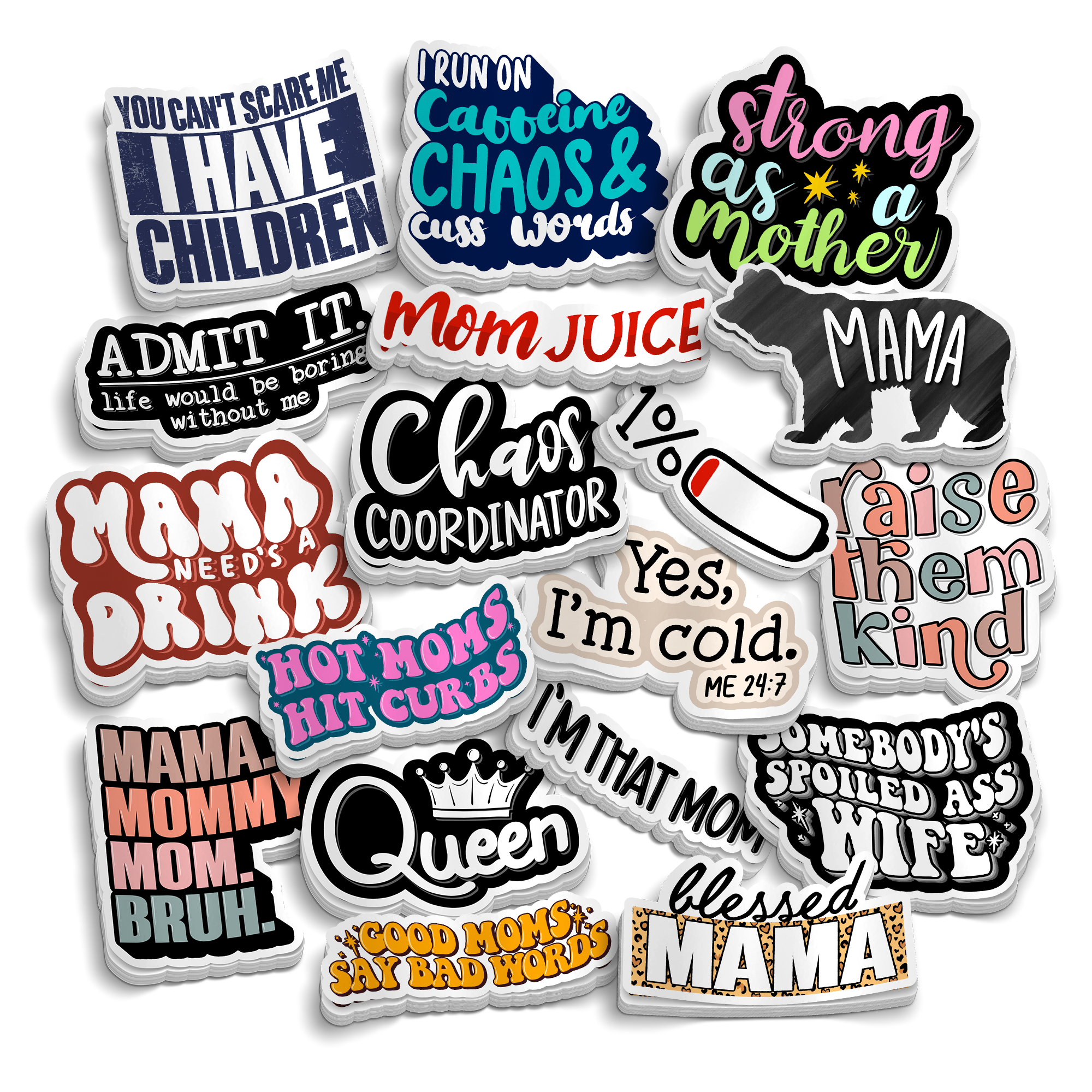 Mom's Collection - Funny Sticker Pack
