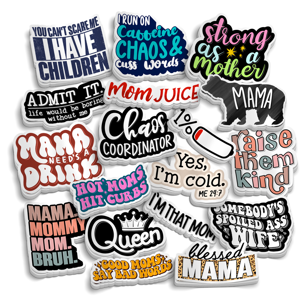 Mom's Collection - Funny Sticker Pack