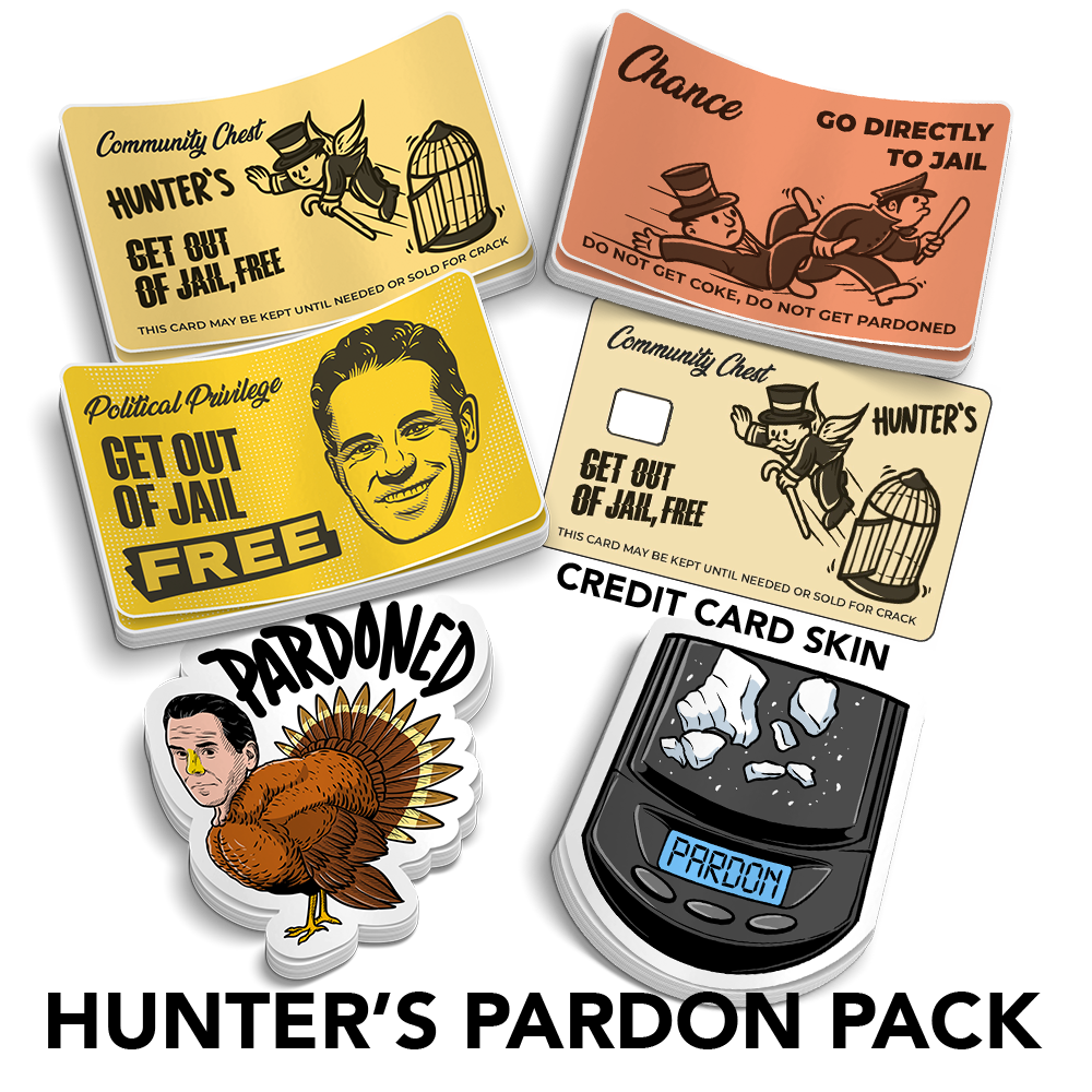 Hunter Pardon Pack | Christmas Gift Sticker Pack