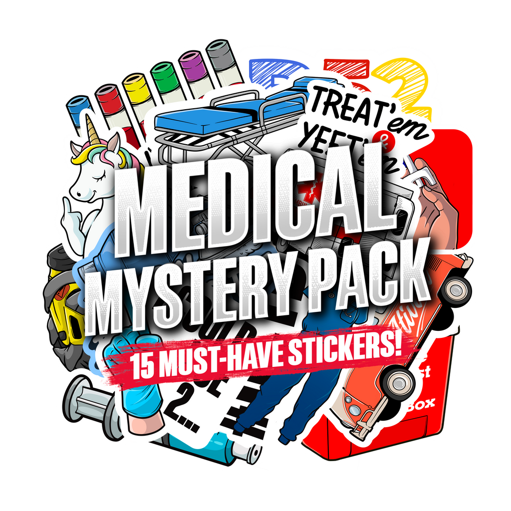 Mystery Sticker Packs | Medical