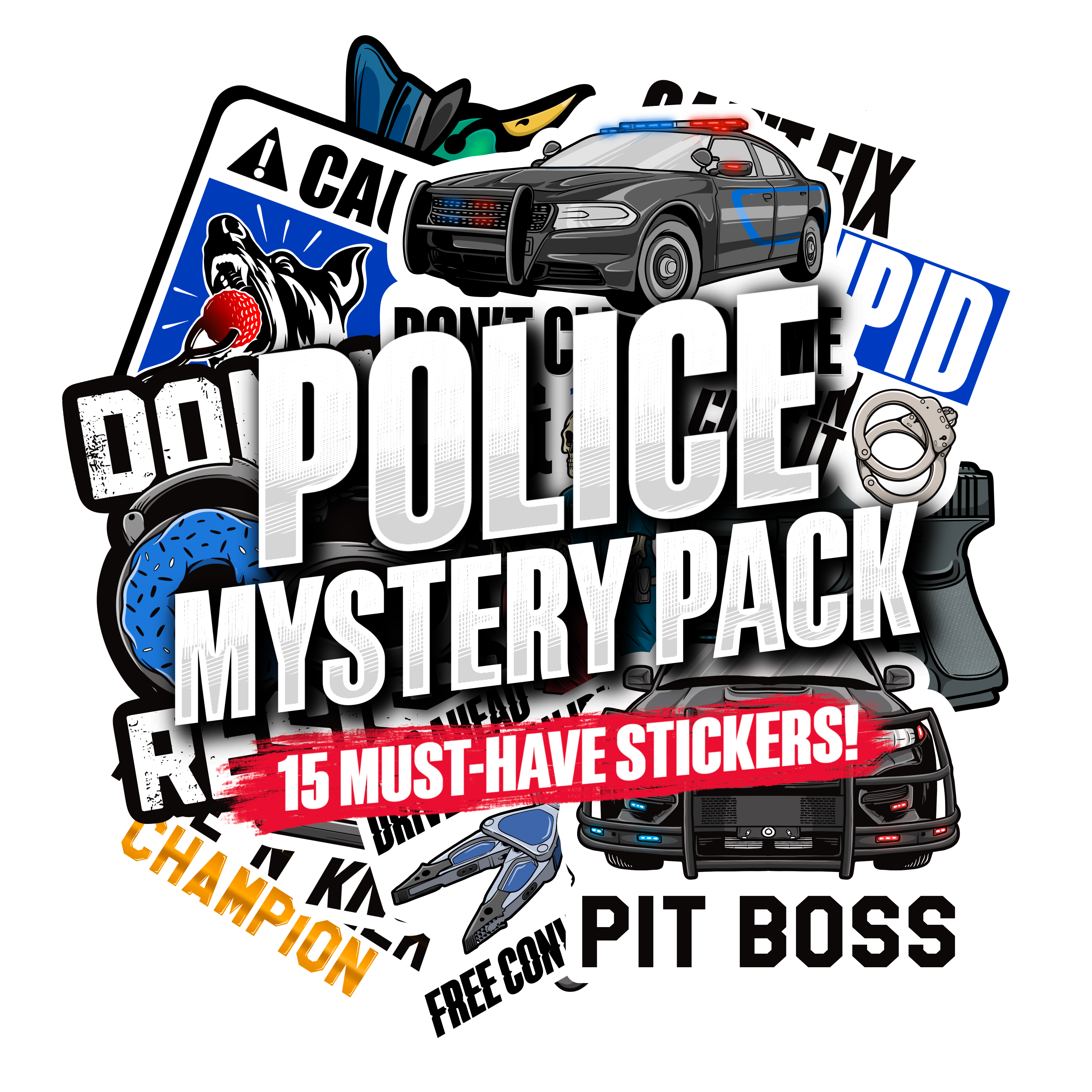 Mystery Sticker Packs | Medical