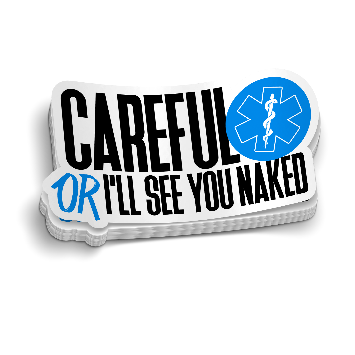 See You Naked Sticker