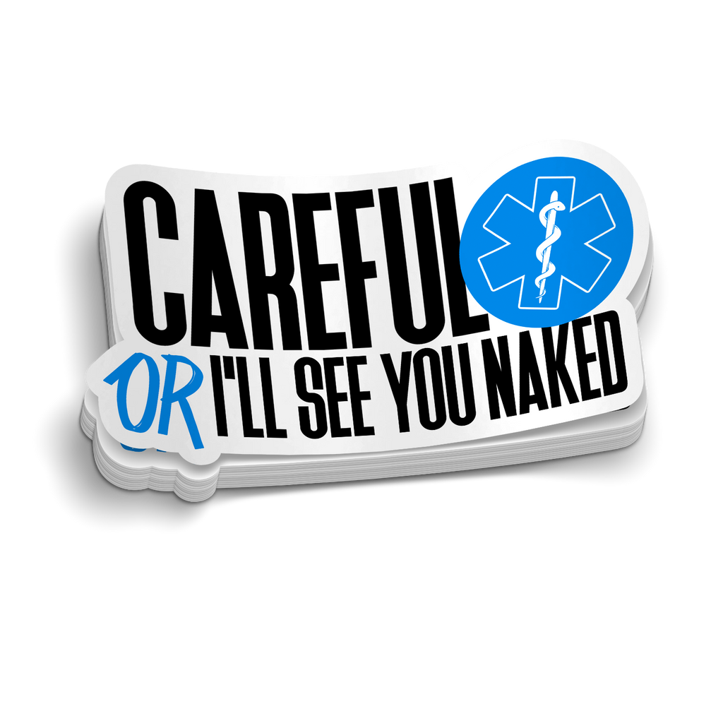 See You Naked Sticker