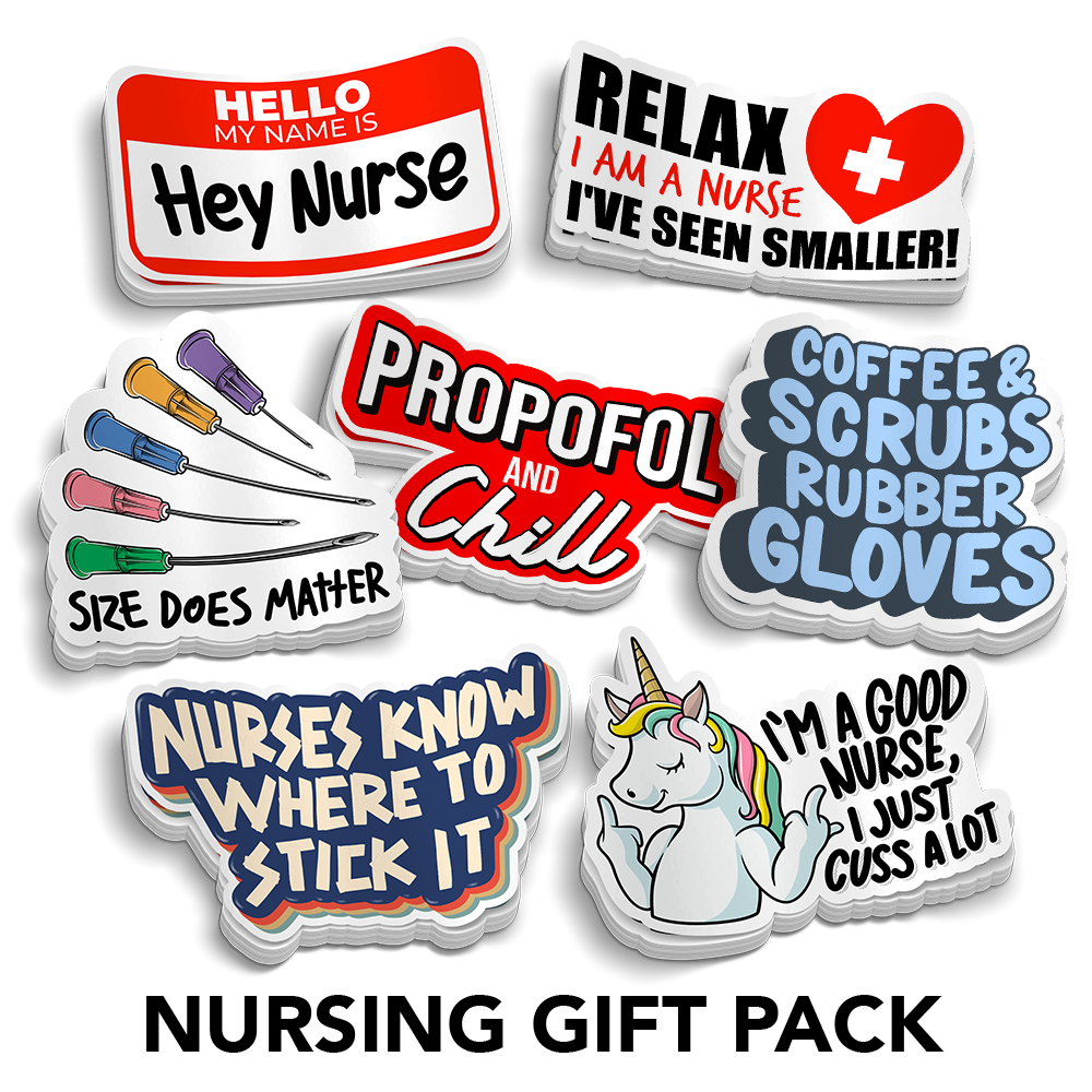 Nursing | Christmas Gift Sticker Pack