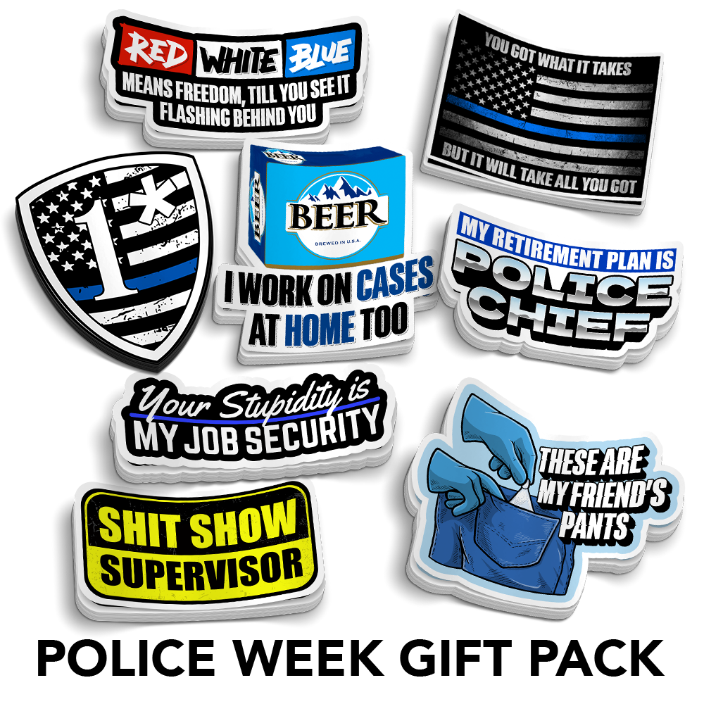 Police Sticker Formal Police Week | Sticker Packs