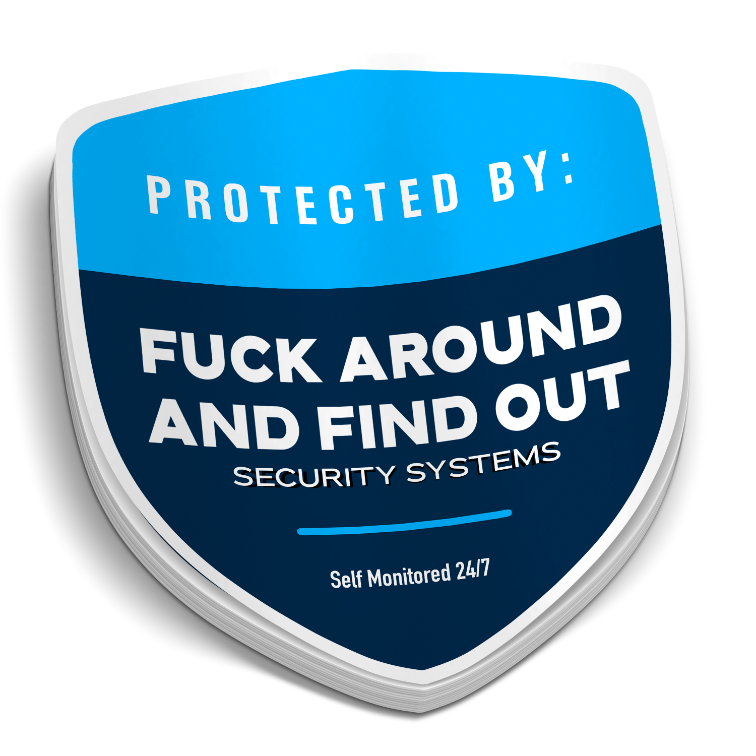 F Around and Find Out Security Sticker