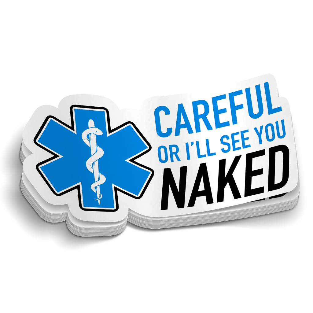 See You Naked Sticker