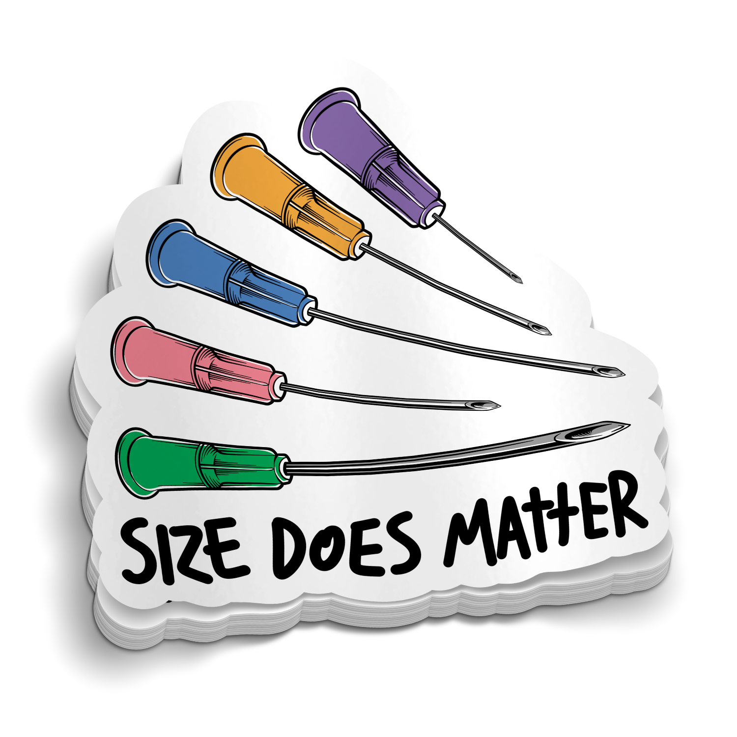 Size Does Matter Sticker