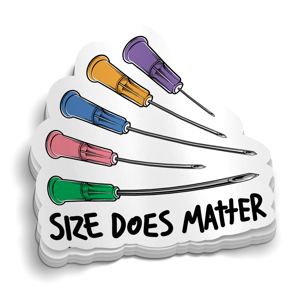 Size Does Matter Sticker