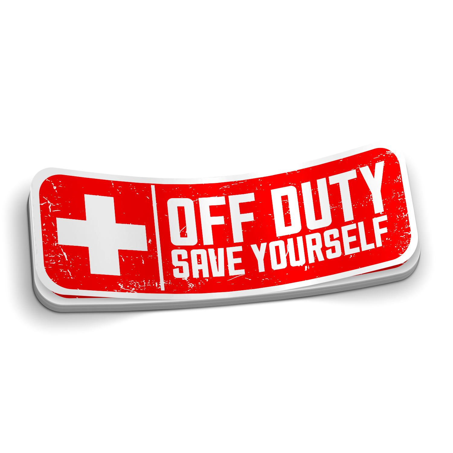 Off Duty - Save Yourself Sticker