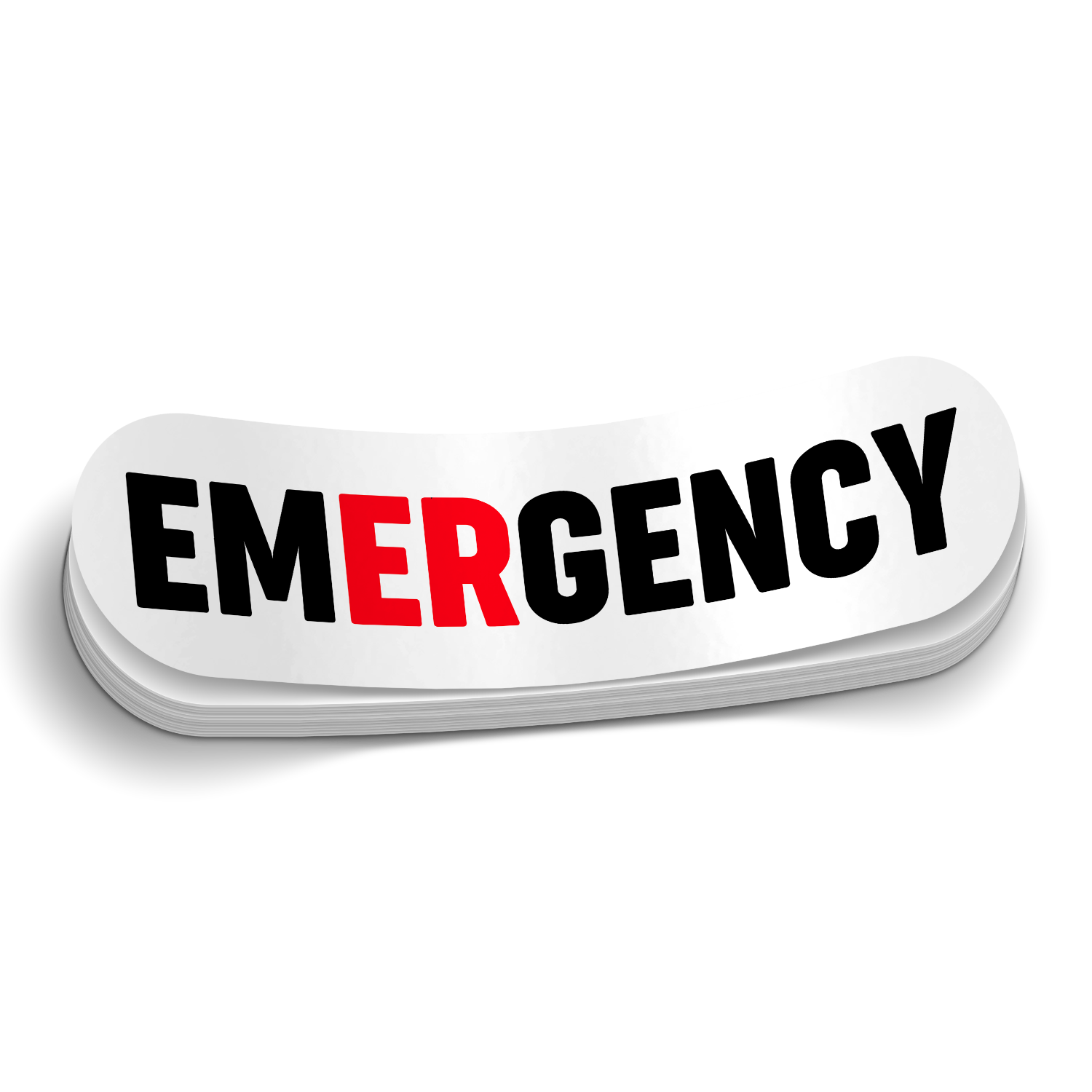 EMERGENCY Sticker