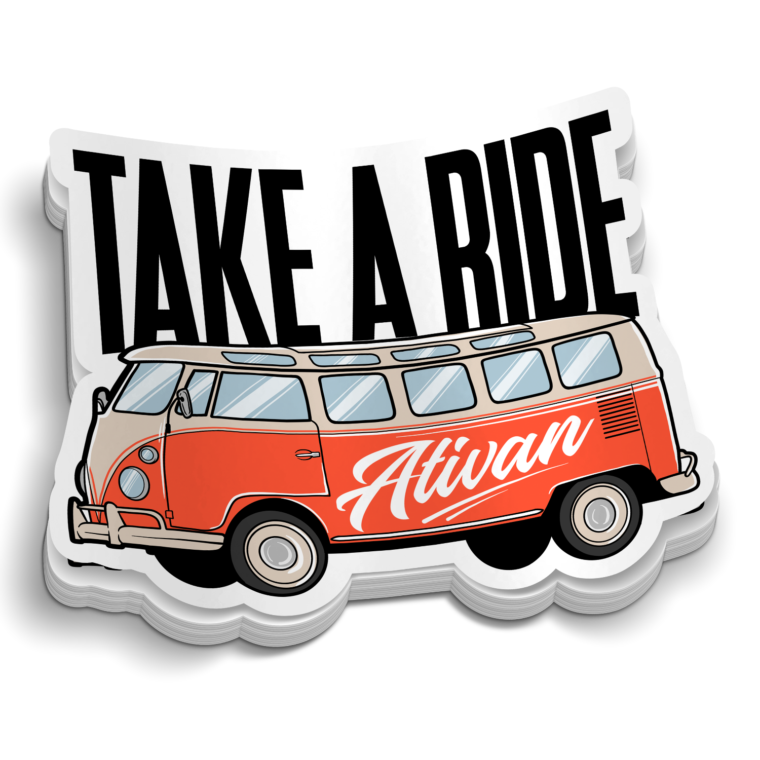Take A Ride Sticker take-a-ride-sticker