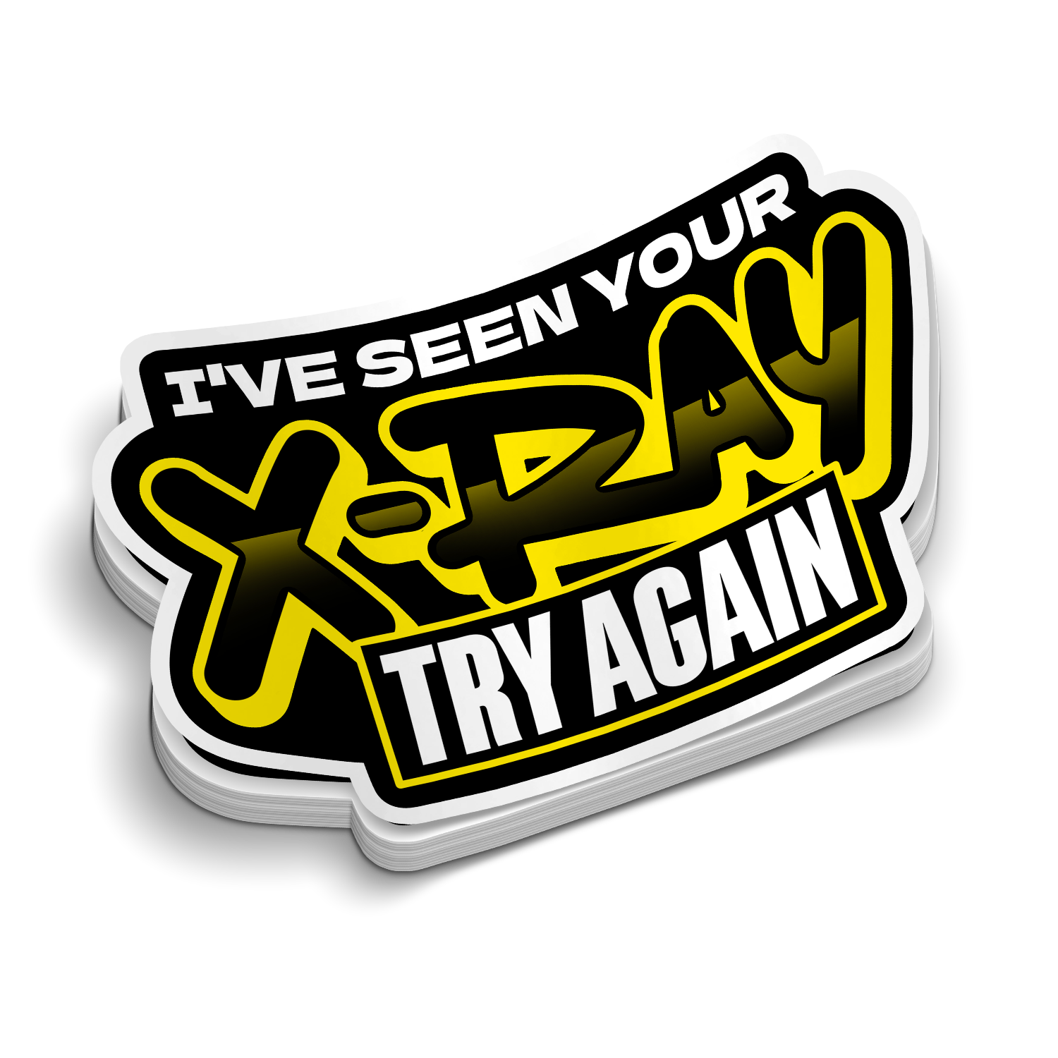 Seen Your X-Ray | Funny Medical Stickers