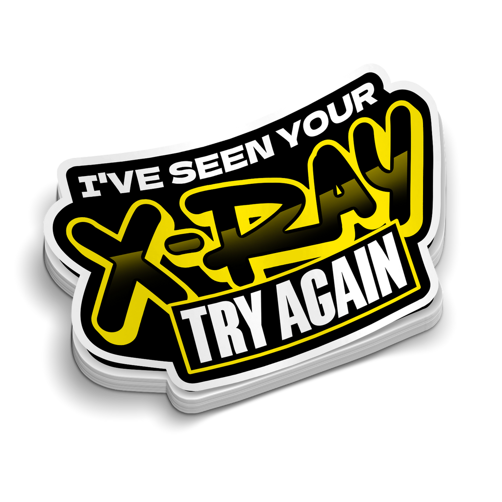 Seen Your X-Ray | Funny Medical Stickers