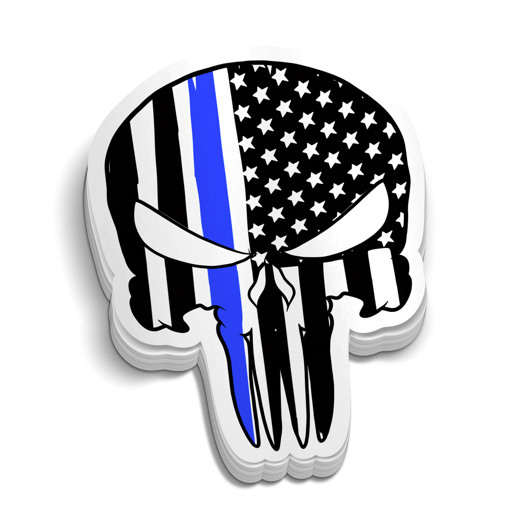 Blueline Punisher Sticker