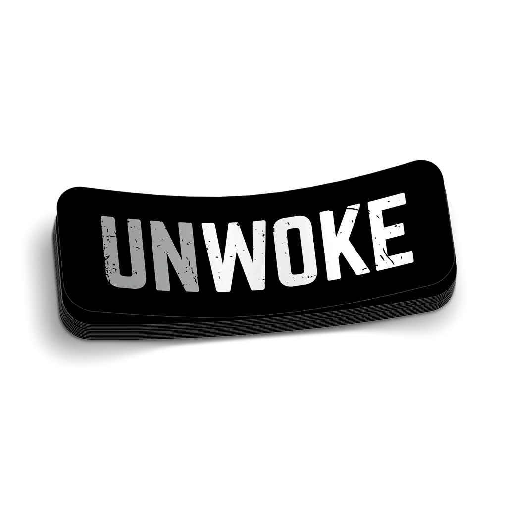 UnWoke Sticker