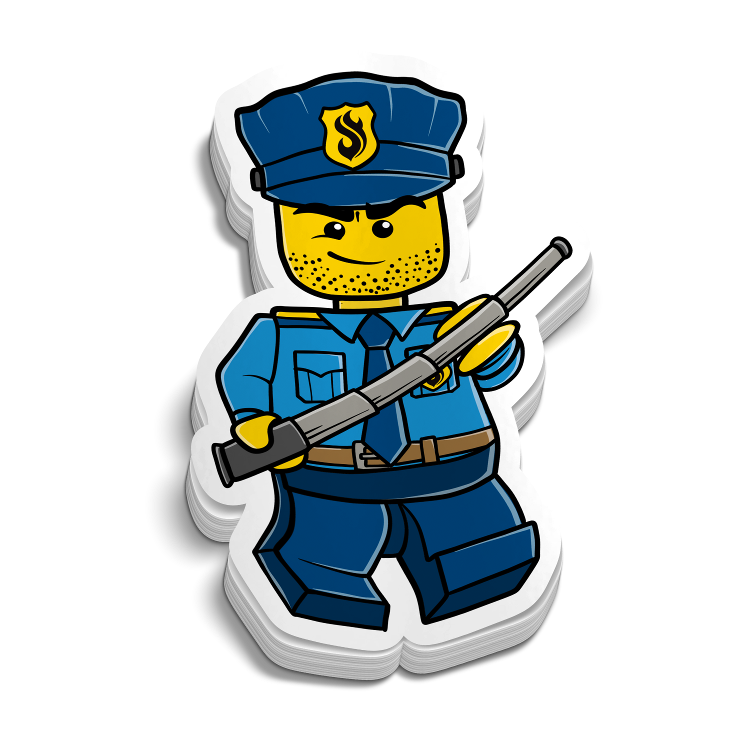 Policeman Sticker