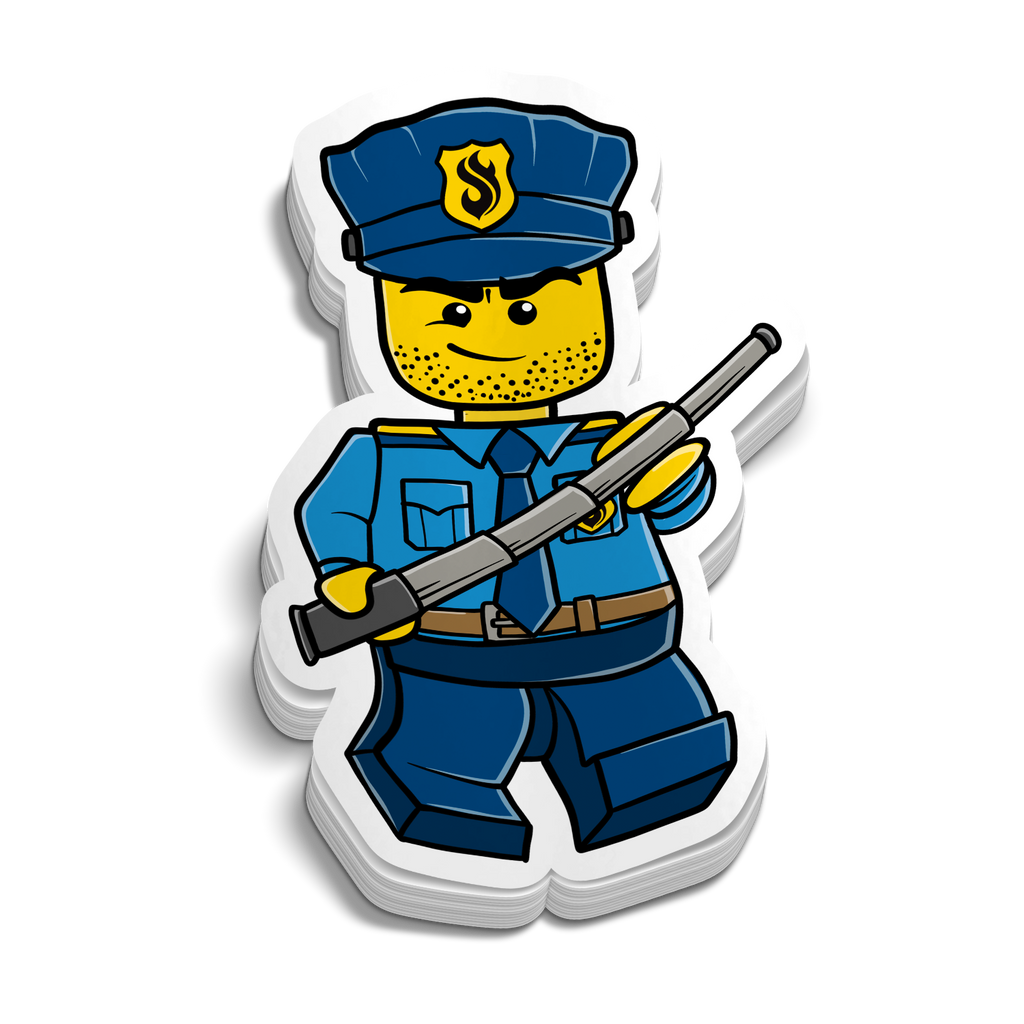 Policeman Sticker