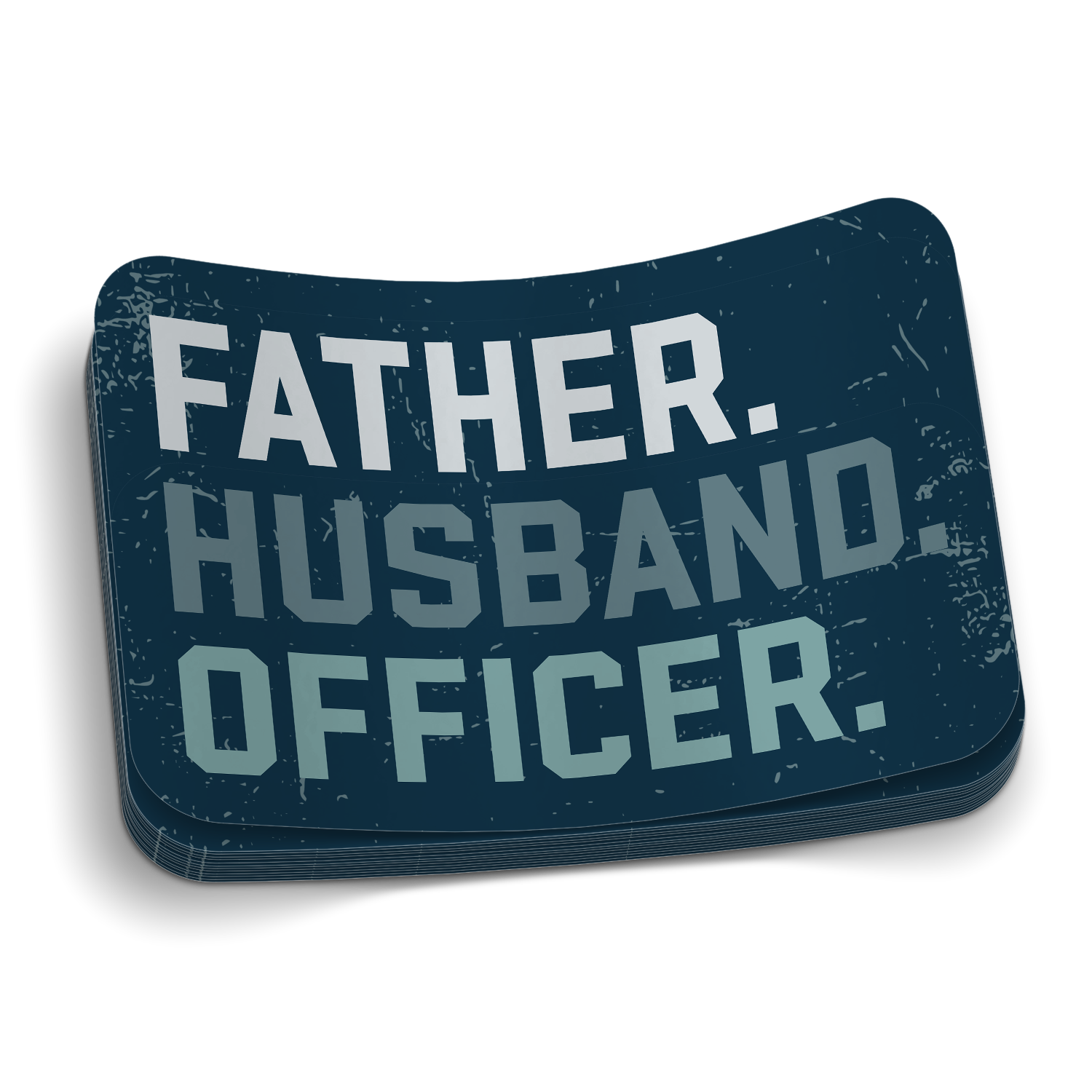 Father Husband Officer - Police Sticker