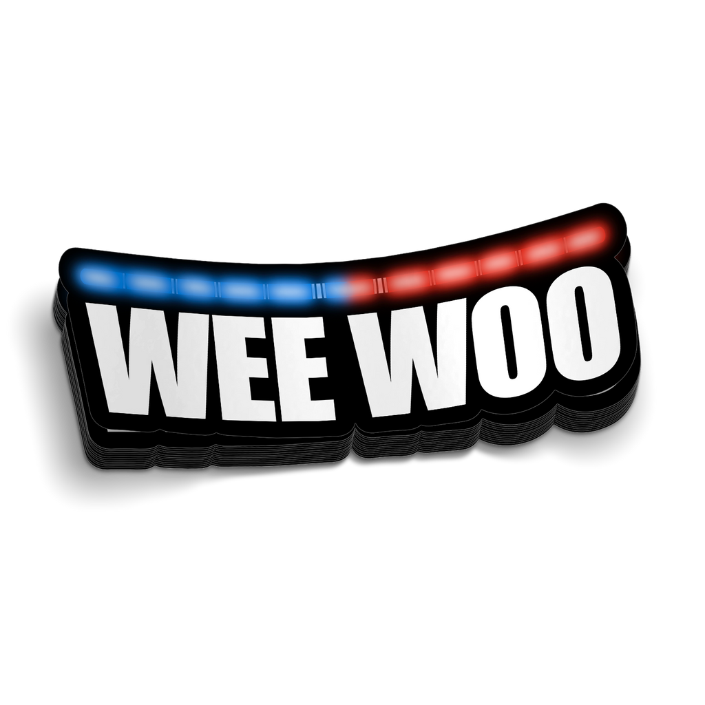 Wee Woo Police Sticker