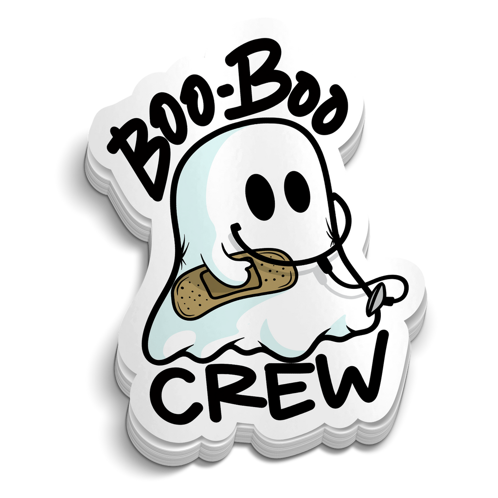 Boo Boo Crew - Funny Medical Sticker