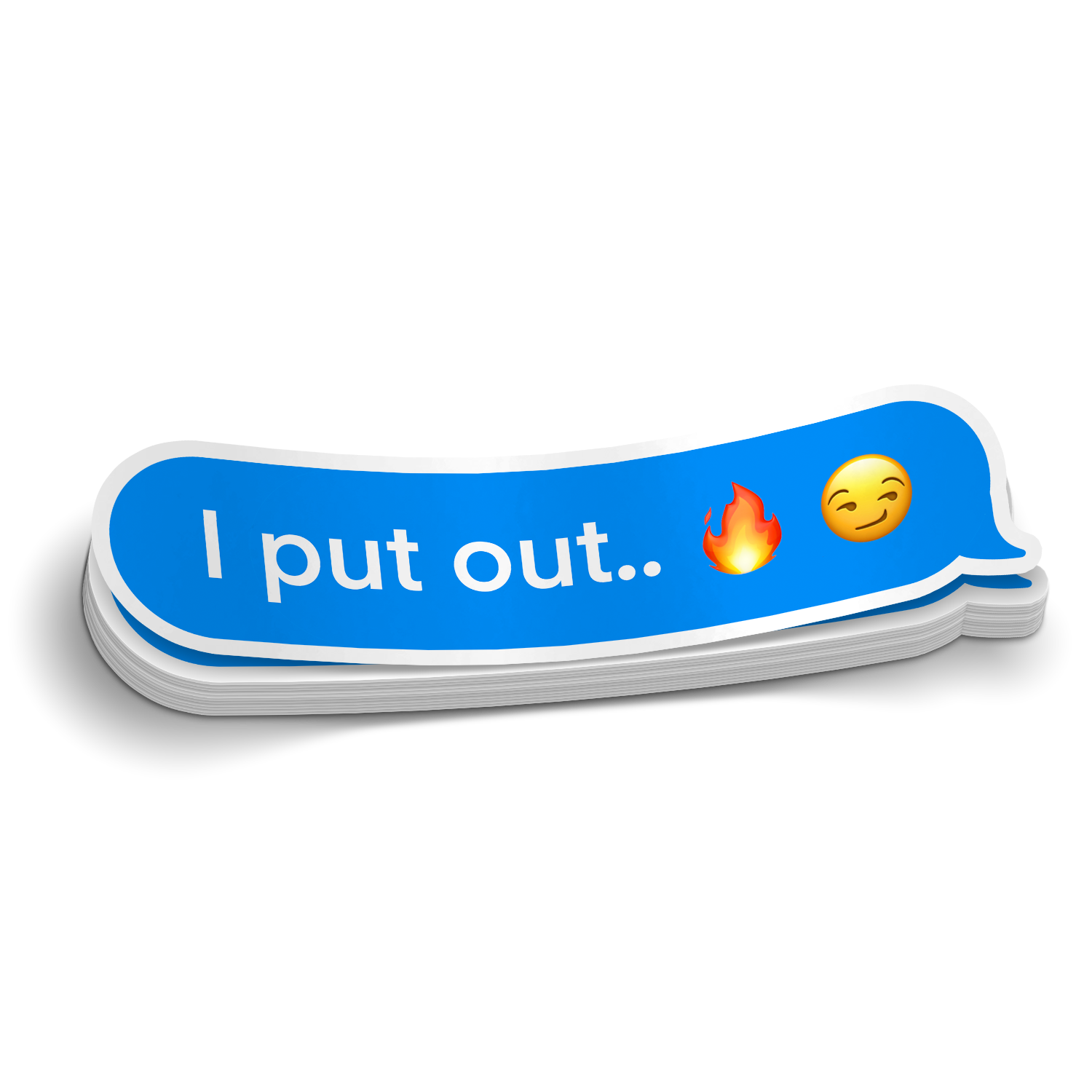 I Put Out Fire Sticker