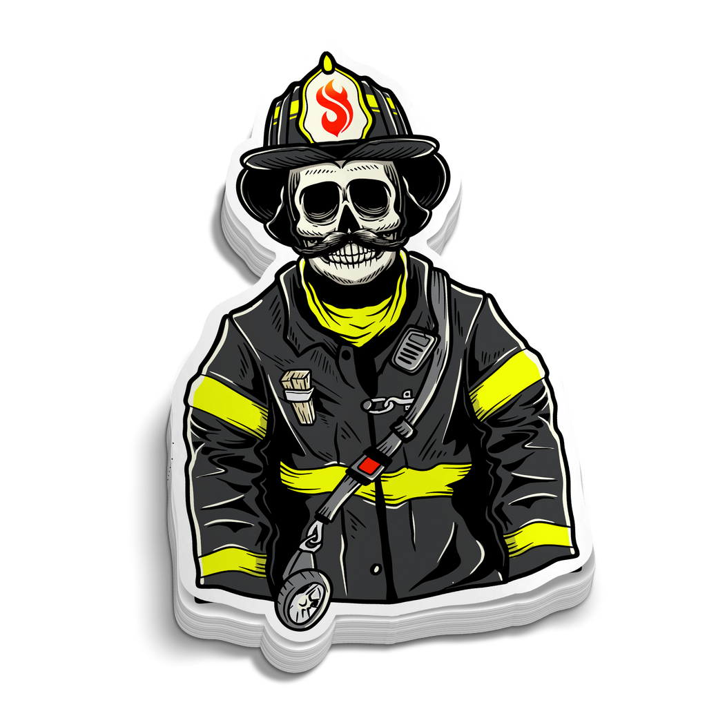 Chief Goon Fire Sticker