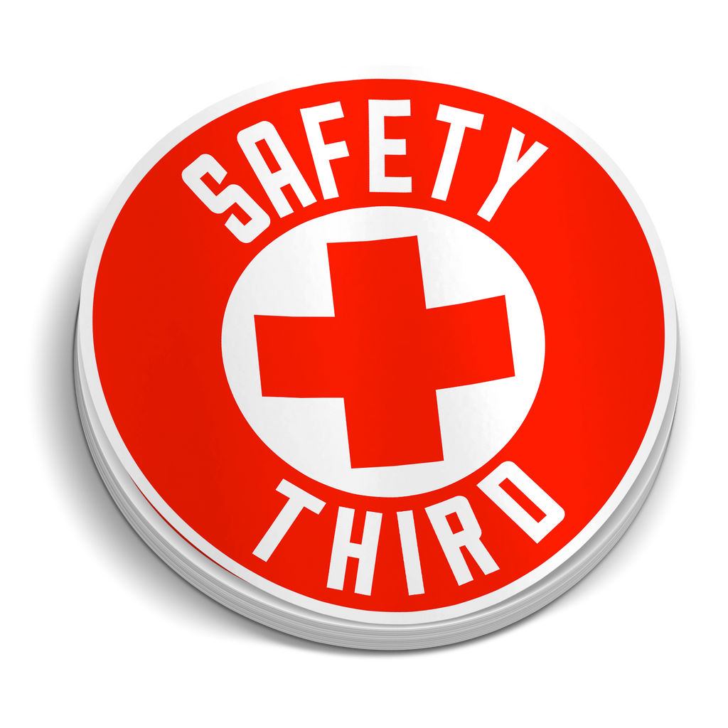 Safety Third Medical Sticker