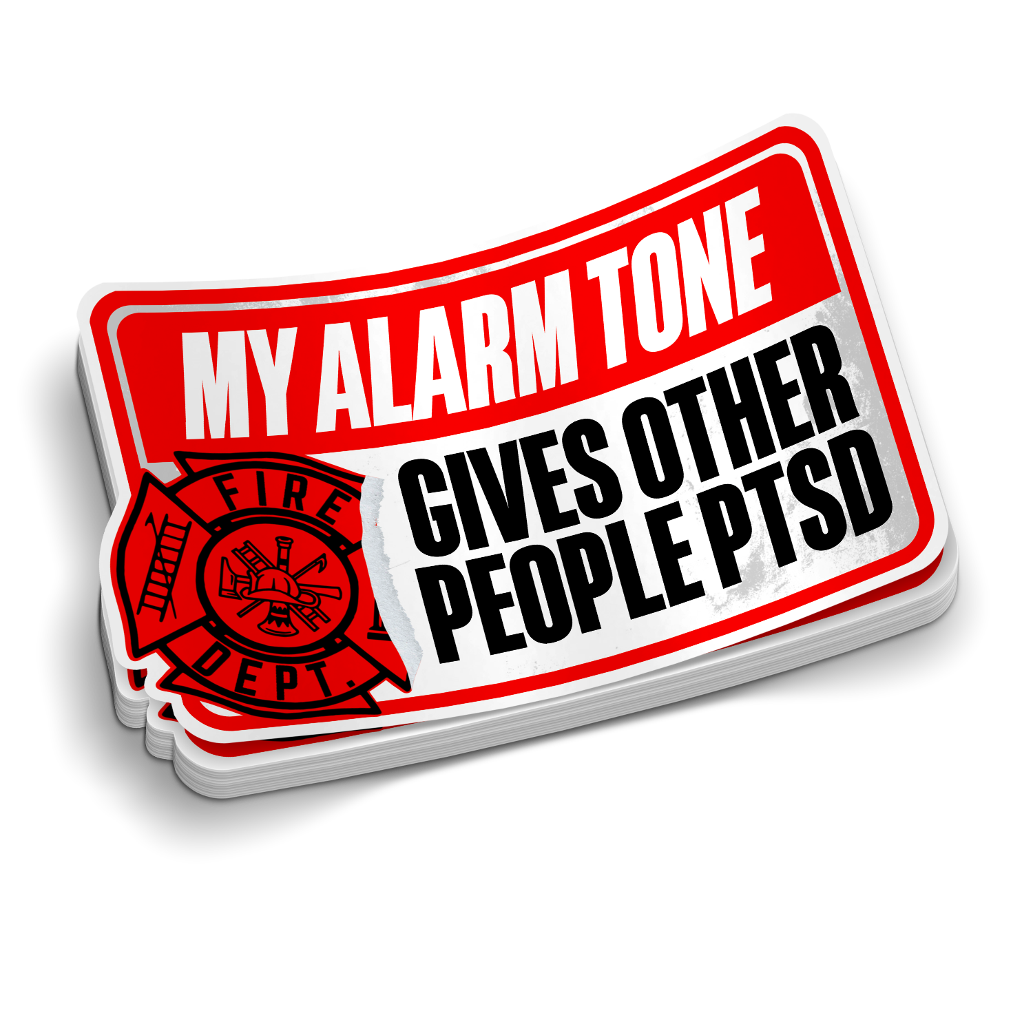 My Alarm Tone | Firefighter Sticker