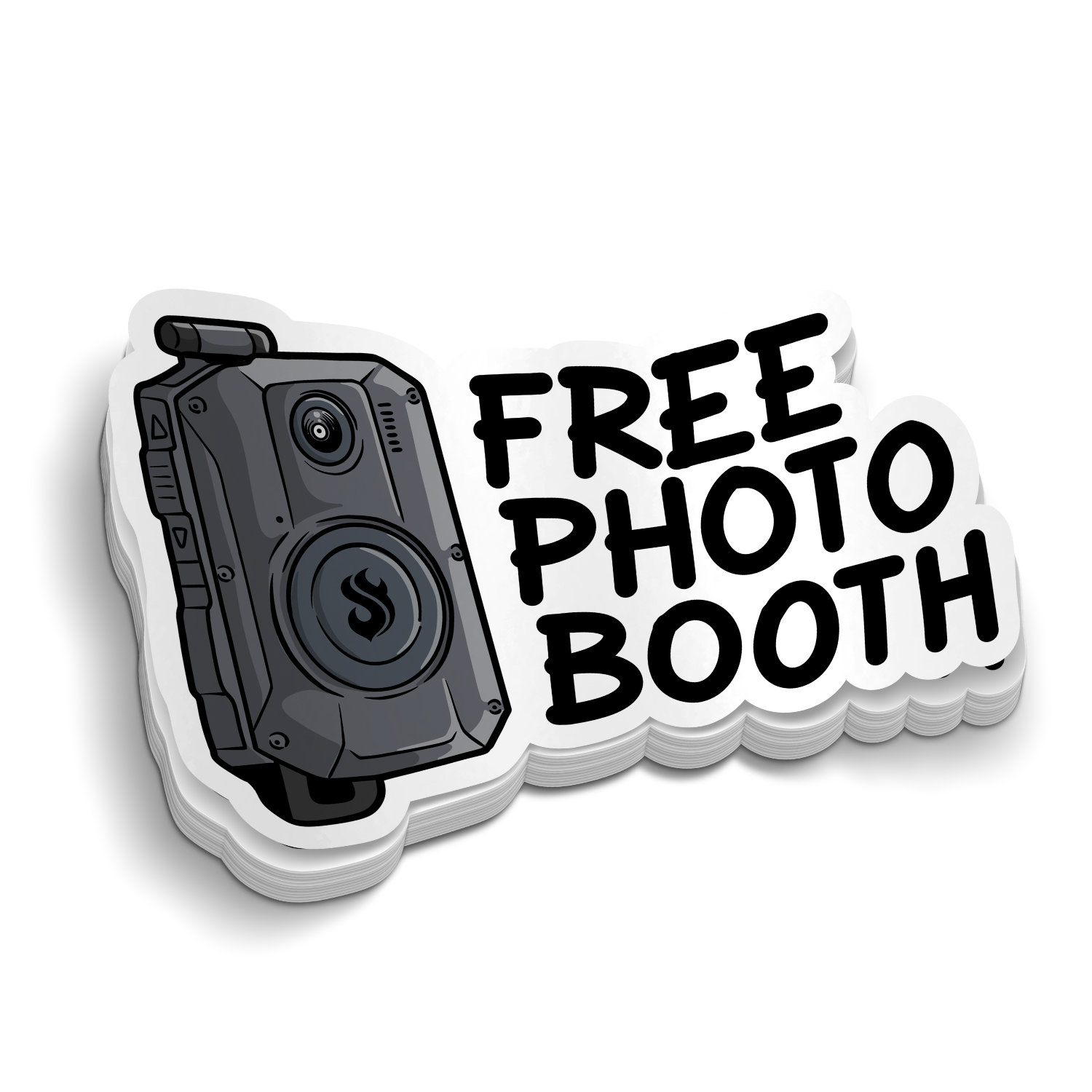 Body Cam Photo Booth | Police Stickers