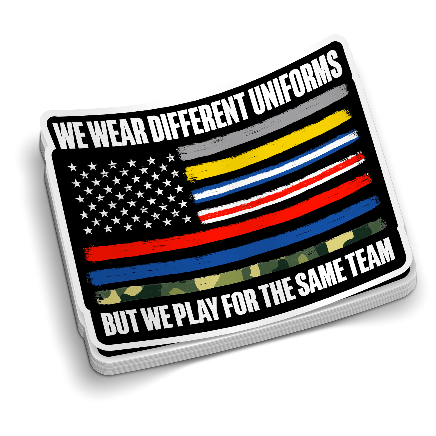 Different Uniforms | Funny Tumbler Stickers