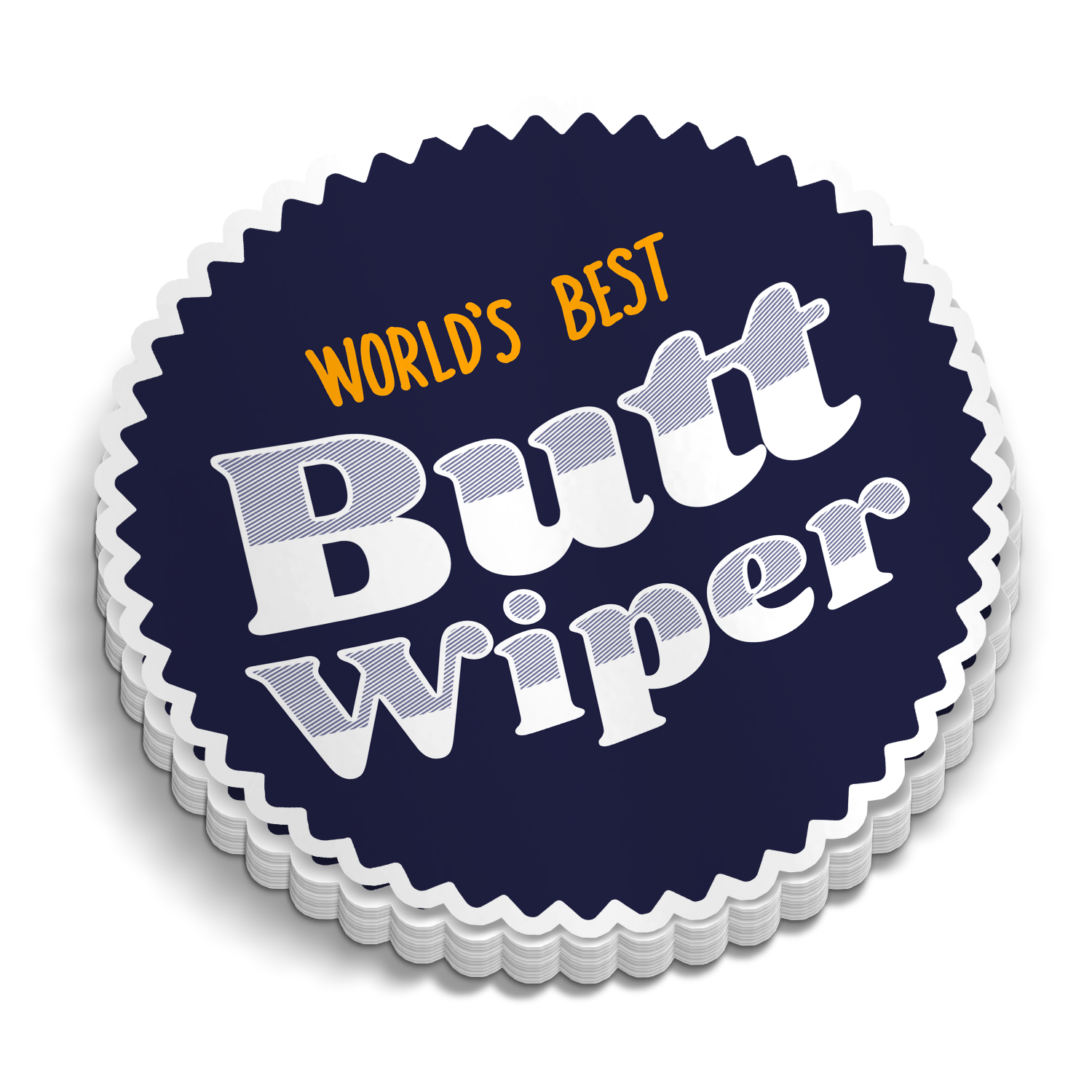 Butt Wiper | Funny Medical Stickers