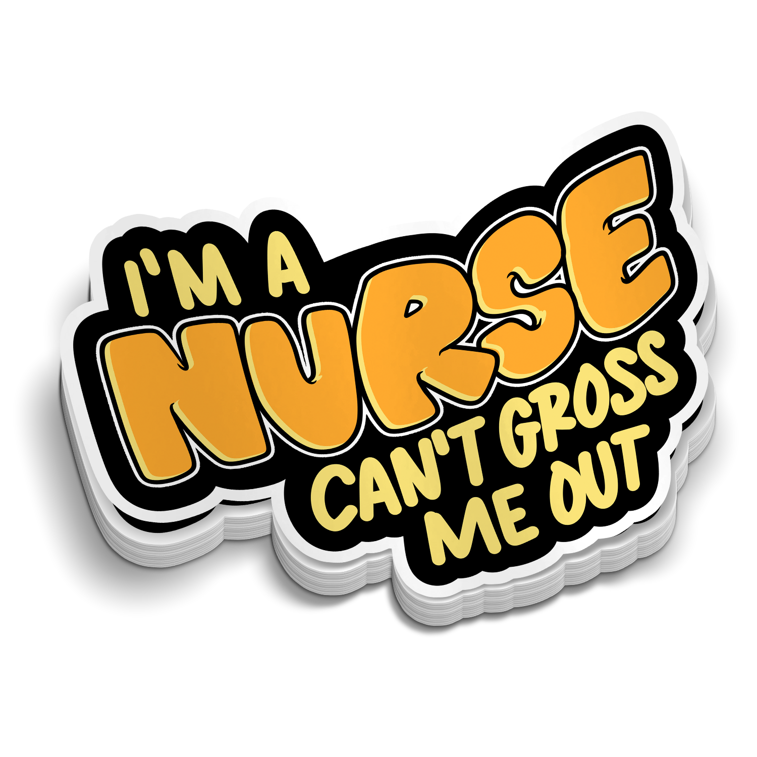 Gross Me Out - Funny Medical Stickers