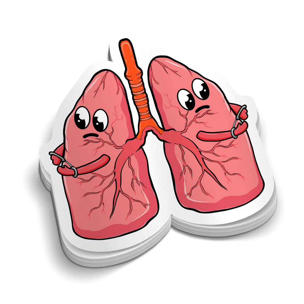 Respiratory Arrest - Funny Medical Stickers