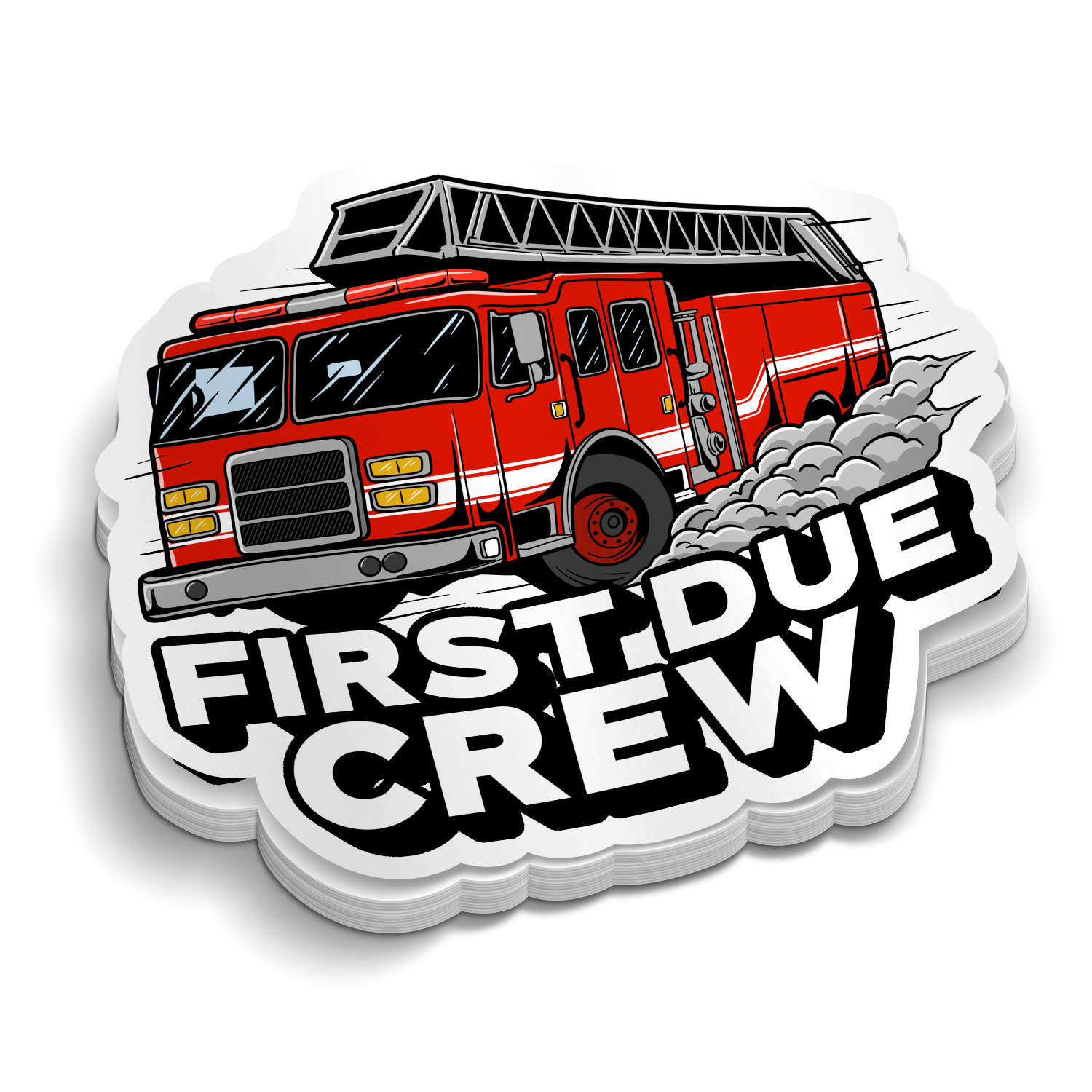 First Due Crew | Firefighter Stickers
