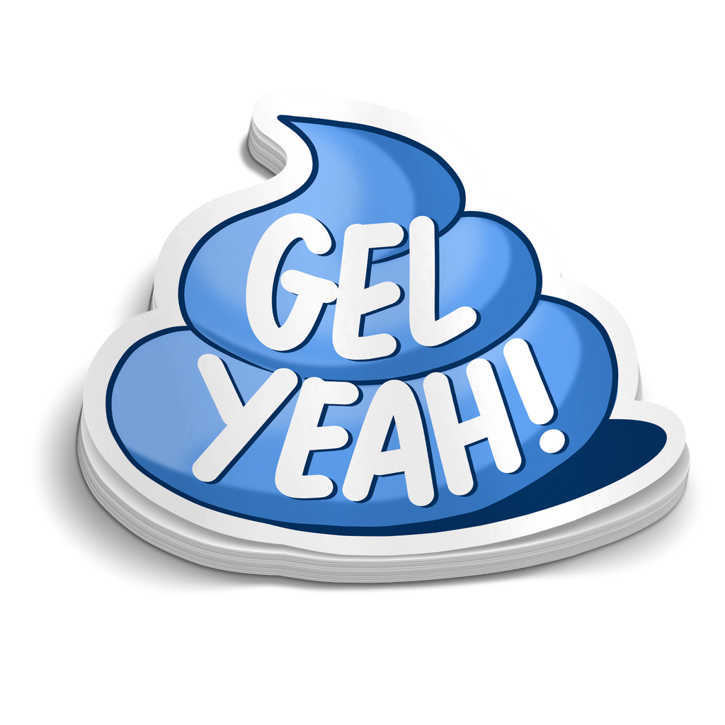 Gel Yea | Funny Medical Stickers