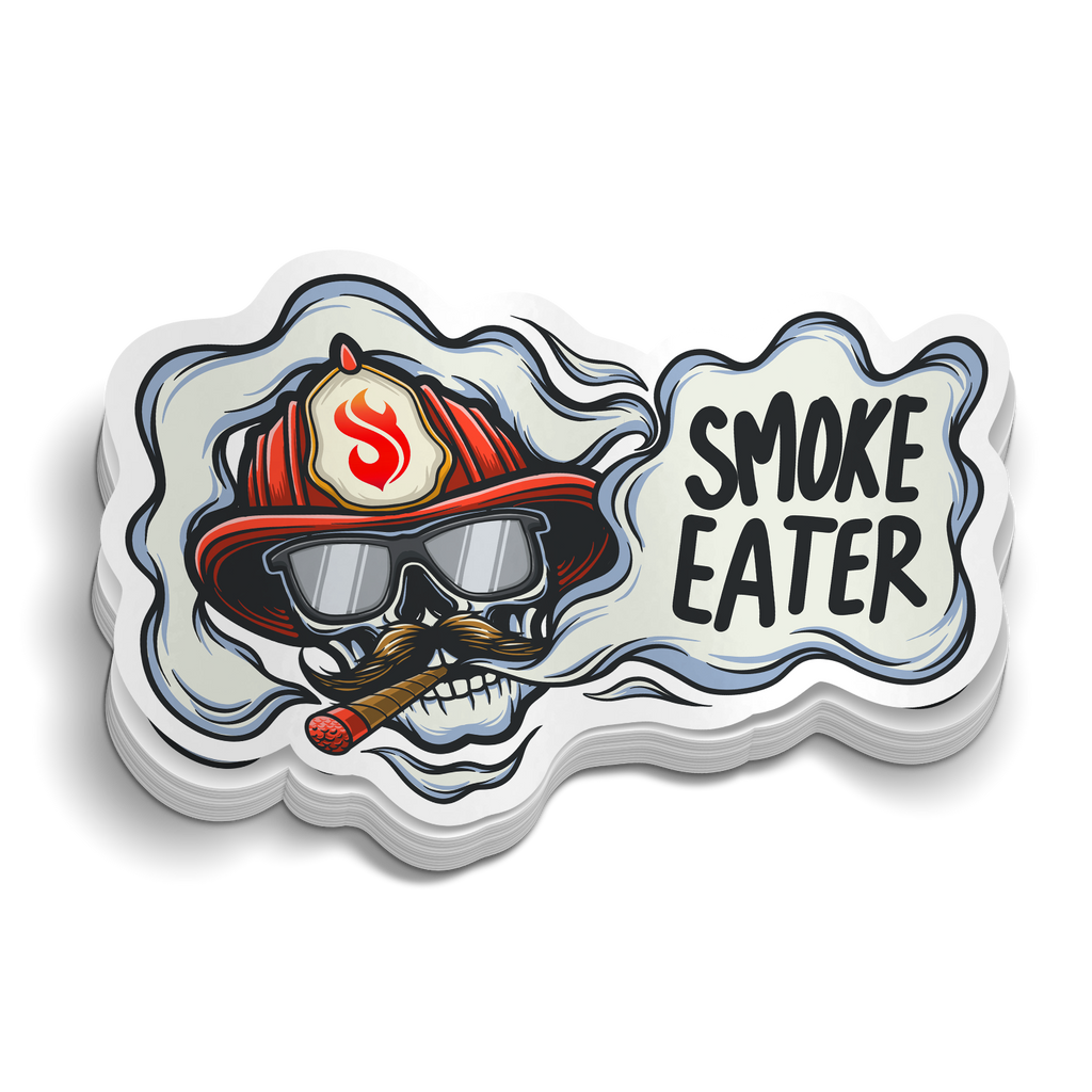 Smoke Eater Sticker