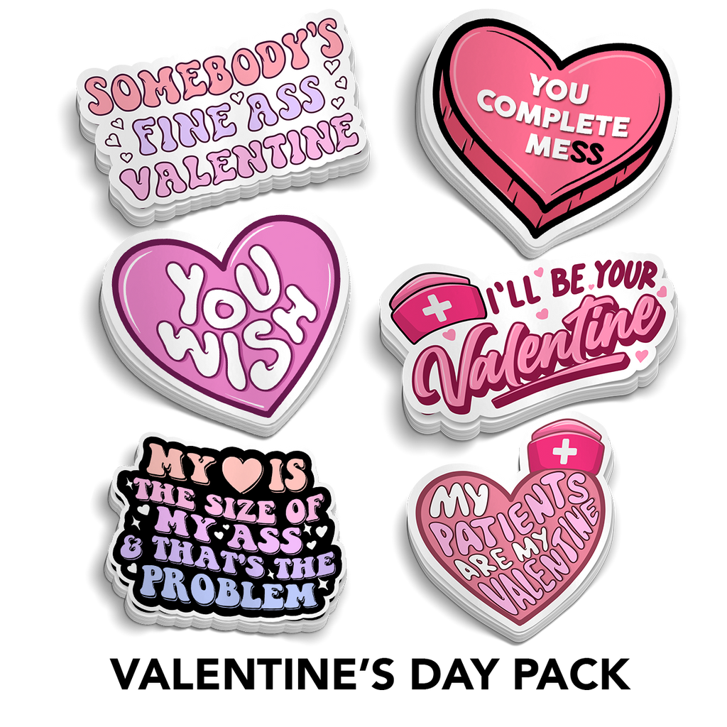 Valentine's Day | Sticker Gift Packs