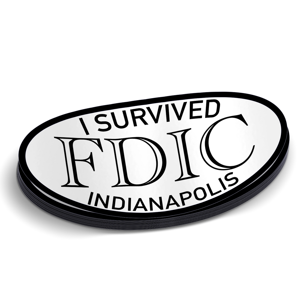 Survived FDIC Indianapolis Decal